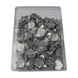 ALCO-Albert Hoekklemmen aluminium zilver, 1000 stuks