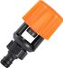 Holland Connections Adaptateur de robinet - Raccord de tuyau de jardin - Arrosage extérieur - Fixation étanche - Taille 50 mm - Orange