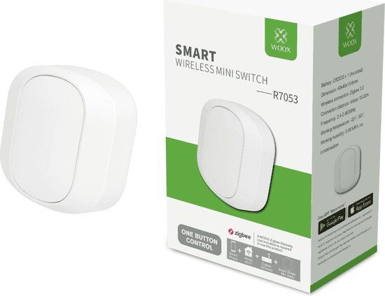 WOOX Smart Wireless Mini Switch Zigbee - White