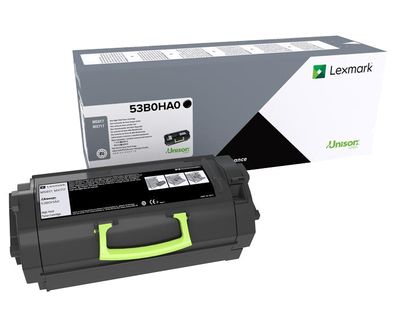 Lexmark 53B0HA0 Toner Cartridge - Black - 25000 Pages - MX717de
