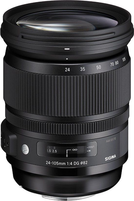 Sigma 24-105mm F4 DG OS HSM - Art Lens for Nikon F-mount - Black