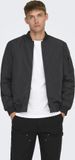 ONLY&SONS - ONSJOSHUA BOMBER OTW VD NOOS - Heren - Zwart - Maat M