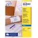 Avery - Papier - permanente kleeflaag - wit - 199.6 x 143.5 mm 30 etiket(ten) (15 vel(len) x 2 kartonnen zak - adresetiketten