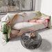 PETTI Artigiani Italiani Sprei voor eenpersoonsbed, lente en zomer, lichte deken voor eenpersoonsbed, dekbed, bloemenpatroon 191, 100% Made in Italy