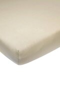 Meyco jersey hoeslaken juniorbed - 70x140/150 cm - sand