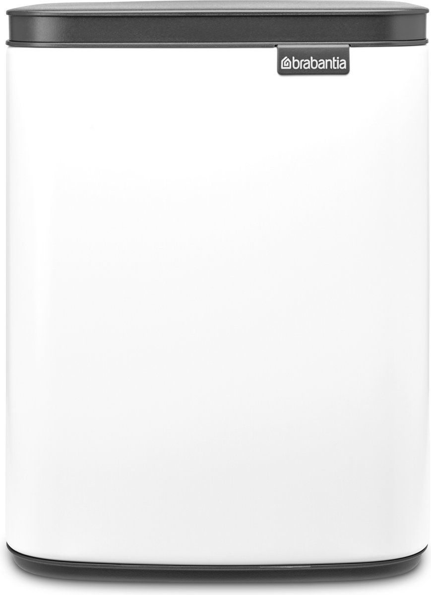 Brabantia Bo Prullenbak - 7 l - White - 8710755222368