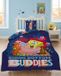 Sponge Bob Dekbedovertrek - Eenpersoons - 140 x 200 cm - 65 x 65 cm - Polykatoen