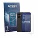 Savvies 3 Stuks Screenprotector - Geschikt voor TCL K70 4G (Voor+Camera) - Beschermfolie Glas Transparant