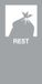 V-Part magneetsticker REST | grijs