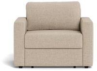 Giga Living Slaapbank Floor Met Armleuning Basel Beige 105cm