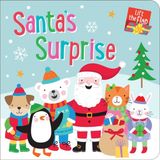 Santa's Lake Press Santa's Surprise: Chunky Lift-The-Flap Board Book: With 5 Fun Flaps to Lift!