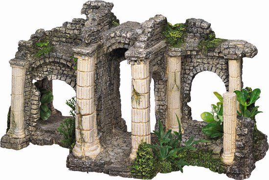 Nobby aqua deco poort hadrianus - 27,5 x 13,5 x 15,5 cm