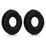kwmobile 2x oorkussens geschikt voor Sony MDR-ZX110 / MDR-ZX310/ MDR-ZX330 - Earpads voor koptelefoon in zwart