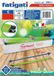 FATIGATI SRL Handvat van metaal, 130 cm, limoengroen 29611