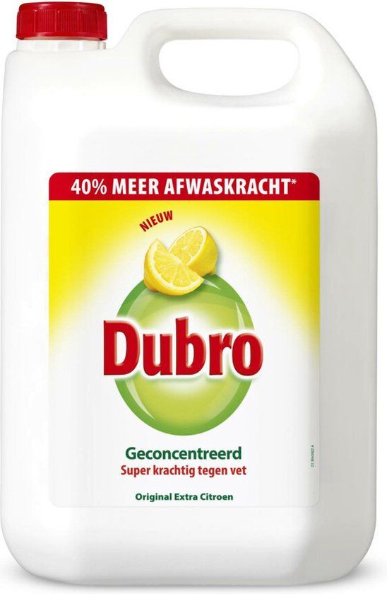 Dubro Afwasmiddel Extra Citroen 5 liter