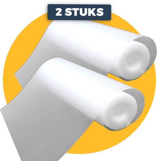 Pasper Antislipmat 45 x 150 cm - 2 stuks - Transparant
