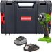 Procraft PS22bb accu-slagmoersleutel 20 V 230 Nm 1/2" borstelloos + 1x accu 2,0 Ah + oplader + RHINO-gereedschapskoffer