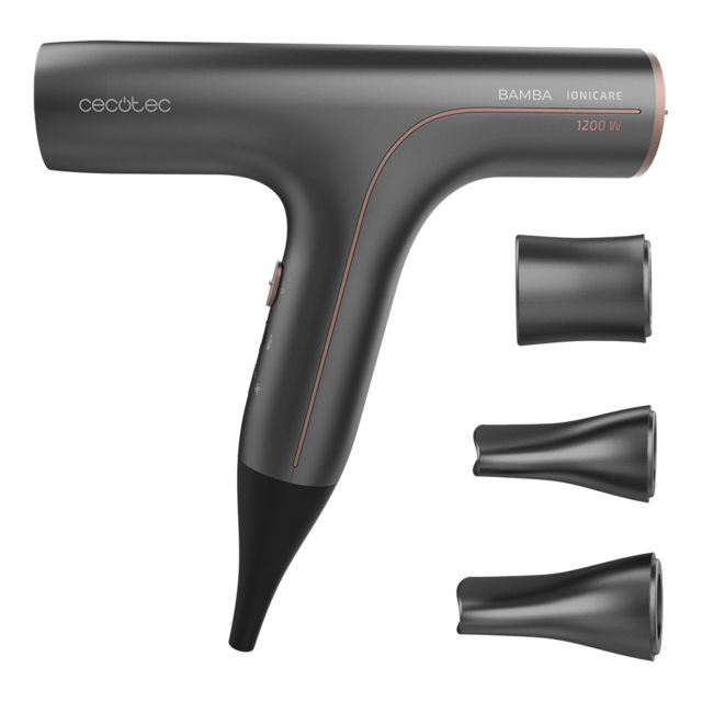 Cecotec IoniCare 6000 Rockstar Soft Haardroger - 1200W - Zwart