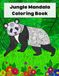 Jungle Mandala Coloring Book
