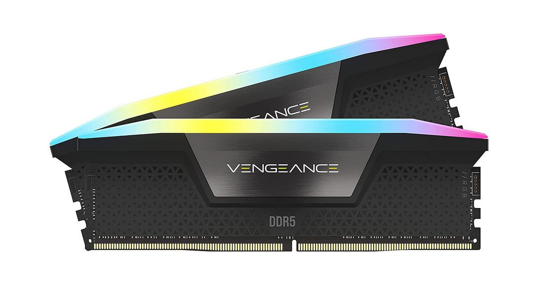 Corsair Vengeance RGB DDR5 64GB (2x32GB) 5600MHz CL40 - CMH64GX5M2B5600C40