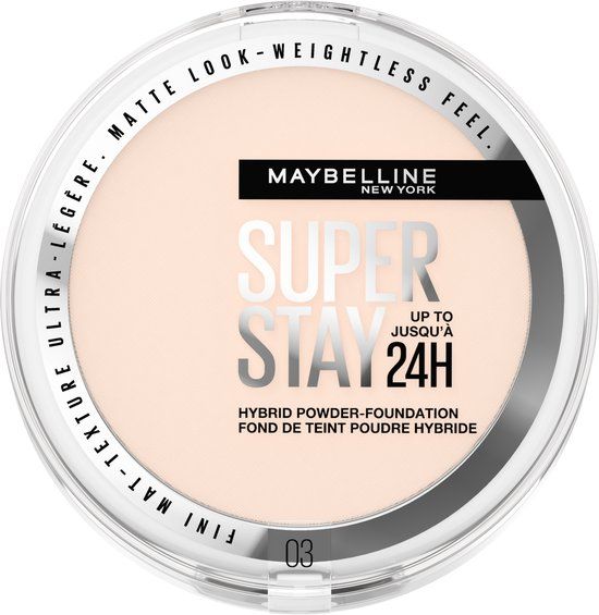 Maybelline New York SuperStay 24H Hybrid Powder Foundation - 03 - 53g