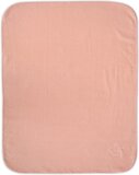Lorelli Fleece Rose Star Wiegdeken - 75x100cm - Roze