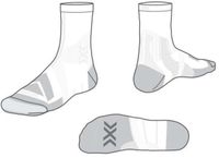 X-Socks Bike Expert Crew Sokken Wit EU 39-41
