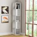 Merkloos Hoekwandplank - Wit - Hout - 158.9 cm x 31.4 cm x 31.4 cm