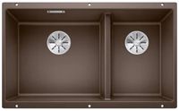 BLANCO Silgranit spoelbak, 755x460 mm, coffee