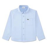 Lacoste overhemd met logo - lichtblauw
