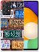 Samsung Galaxy A52 (5G/4G) Siliconen Hoesje met foto Kentekenplaten