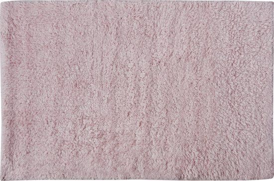 MSV Badmat - Lichtroze - 45x70cm - Polyester/Katoen