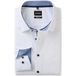 OLYMP Luxor comfort fit overhemd - popeline - Blanc - Strijkvrij - Boordmaat: 45