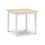 Julian Bowen Rufford tweekleurige eettafel ivoor/natuur