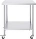 VEVOR RVS Werktafel Commerciële Voorbereidingstafel 762x457mm