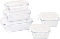 Pebbly Vershouddoos Rechthoek 1000/650/520/400/320 ml Set van 5 Stuks