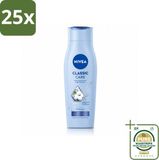 NIVEA Shampooing Soin Classique - 250 ml - 25 pièces
