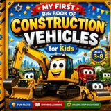 My First Big Book of CONSTRUCTION VEHICLES for Kids