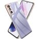 Phonillico® Case voor Samsung S21 PLUS - Siliconen Gel TPU Transparant Zacht Ultradunne