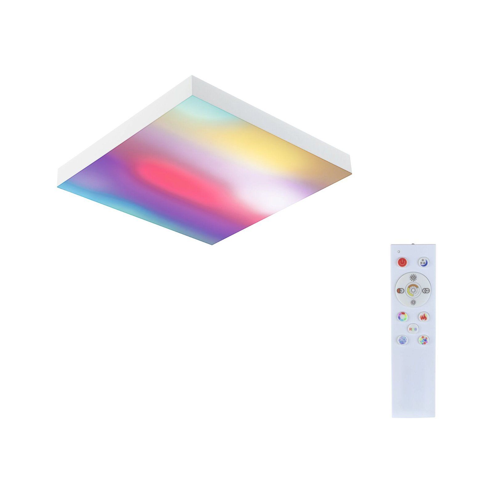 Paulmann Velora Rainbow LED Paneel Vierkant Wit 29.5 x 29.5 cm - Dimbaar