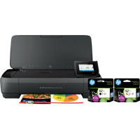 HP OfficeJet 250 Mobile Printer + Extra XL Cartridges Bundle
