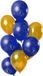 Folat Ballonnen Elegant True Blue 70 jaar 30 cm - 12 stuks