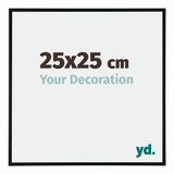 Your Decoration Cadre photo 25x25 cm Aluminium Noir mat Kent