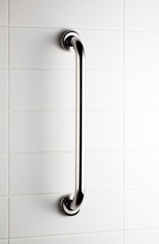 Allibert USIS handgreep voor bad of douche - RVS - chroom - 60 cm breed