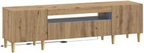 vidaXL TV-meubel ARNHEM 153 x 35 x 43 cm Artisanaal eiken