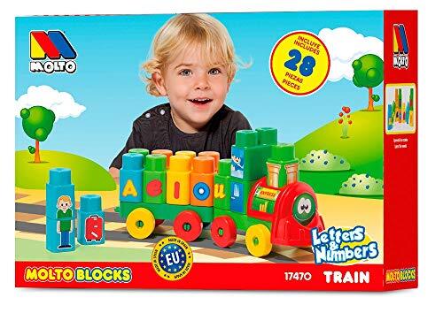 M MOLTO Molto Blocks trein, 28-delig (MOLTO 17470)