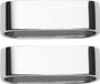 Villeroy & Boch Daily Line Servetringen 4cm Set van 2 RVS Zilver