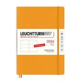 LEUCHTTURM1917 367659 weekkalender medium (A5) 2024, softcover, Rising Sun, Duits, 12 maanden