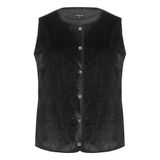 Exxcellent Gilet Plus Size - Zwart