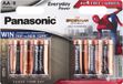 PANASONIC ALKALINE EVERYDAY POWER AA 8X